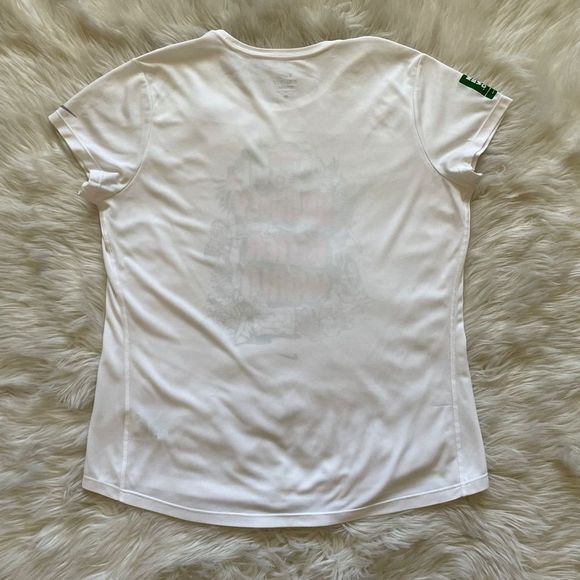Nike “Journey For a Better World” Dri-Fit women’s white XL thin white top - Picture 6 of 15
